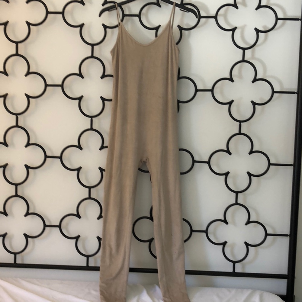 Sorella Faux SuedeNude Bodysuit